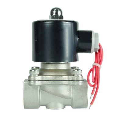 Best price 2 inch  stainless steel brass 24v 220v  water steam thread BSP solenoid valve