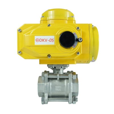 hot sale high efficiency 220V 3 inch thread stainless steel 304  remotely controlled electric ball valve