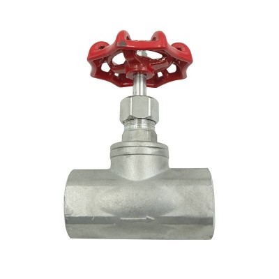 Hugh Quality Stainless Steel 304 316 Cf8m Pull Handle Manual Female Thread Bps Straight Stop Globe Valve